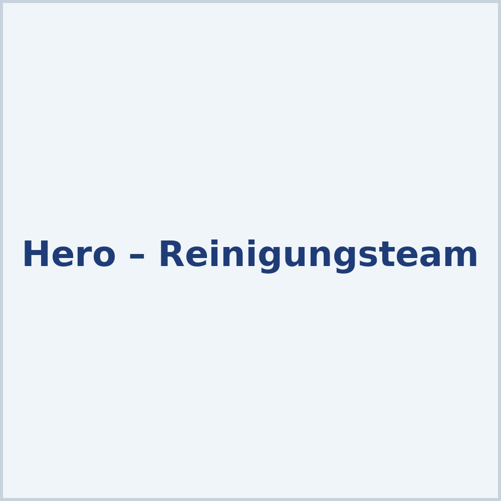 Reinigungsteam bei der Arbeit