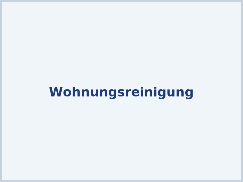 Wohnungsreinigung