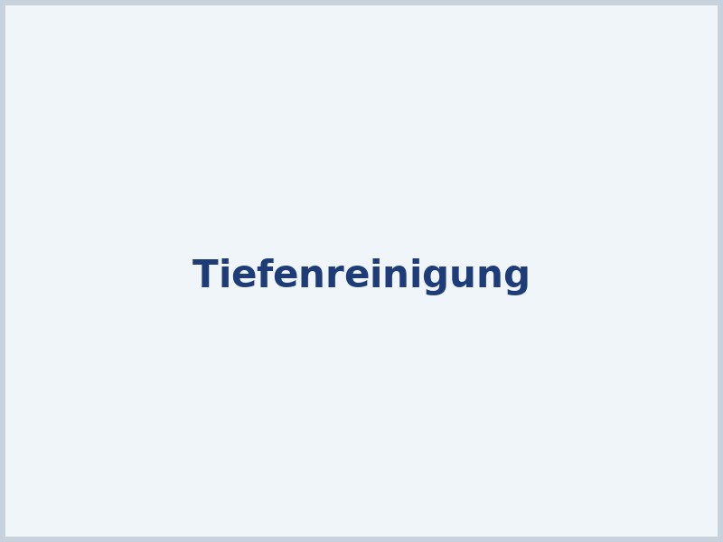 Tiefenreinigung